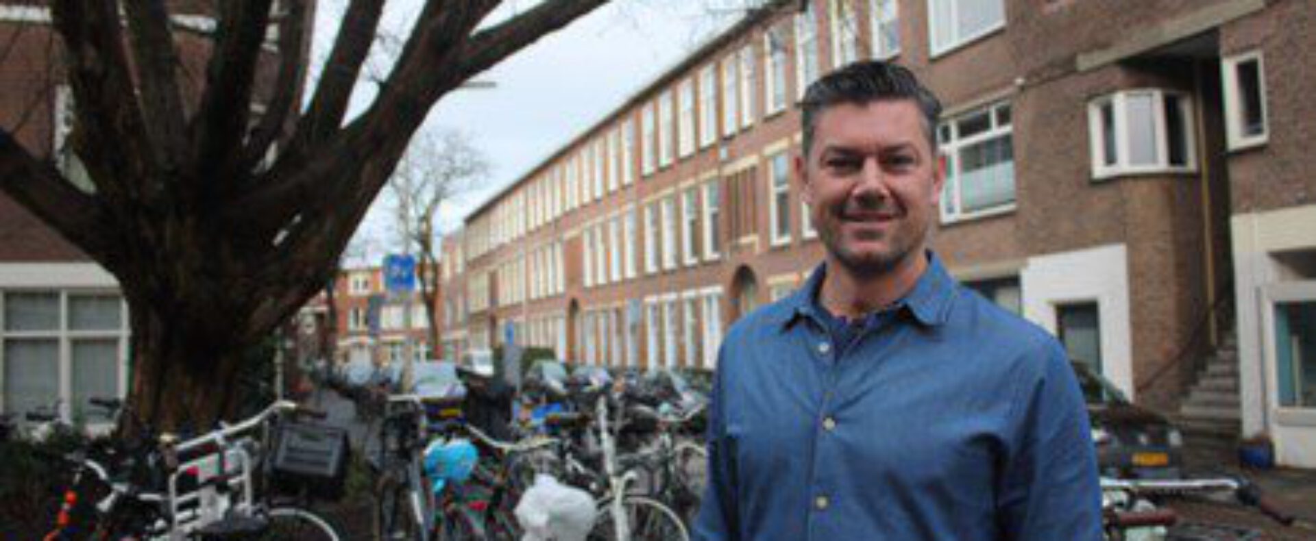 Ruud Heijkoop in de Beukstraat