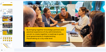 Slidedeck Essentials of Placemaking